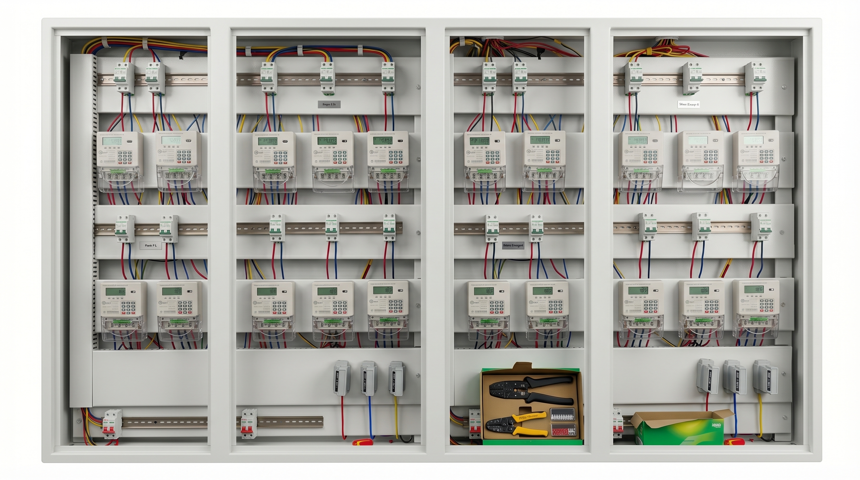 Meter installation at Greeen View Hostels